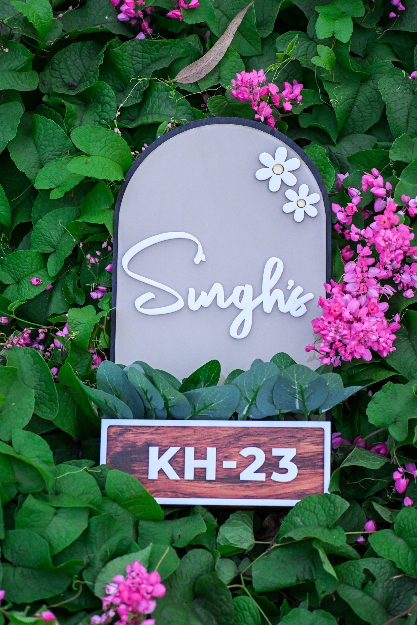 House Name Planter Lavender