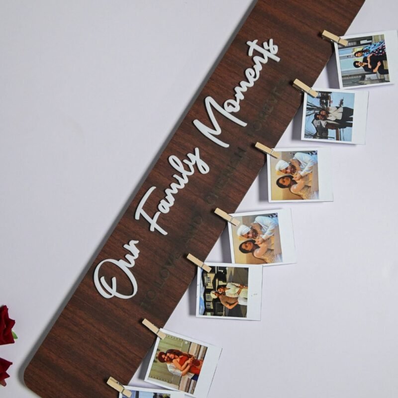 Family Moment Board Light Brown