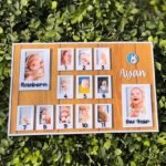 1st Year Photo Frame - Baby Photo Board