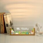 Personalized Name Desk Plate for Teacher