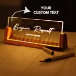 Personalized Desk Name Plate - Promotion, and Boss Gifts
