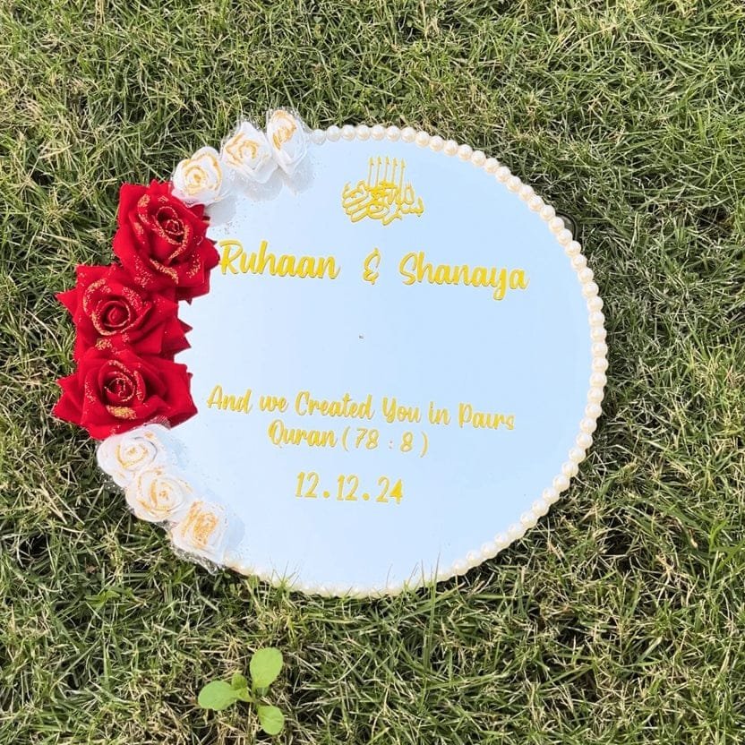 Customized Nikah Mirror - Image 2