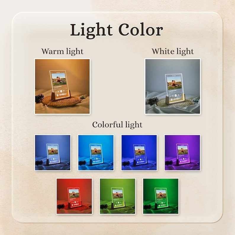 Personalized Song Acrylic Plaque - Image 3