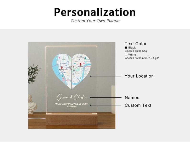 Long Distance Relationship Gift LED - Image 5